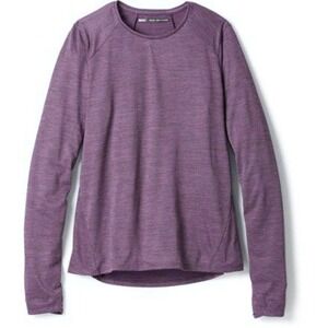 REI Active Pursuits Crew Shirt, Purple, Size Large